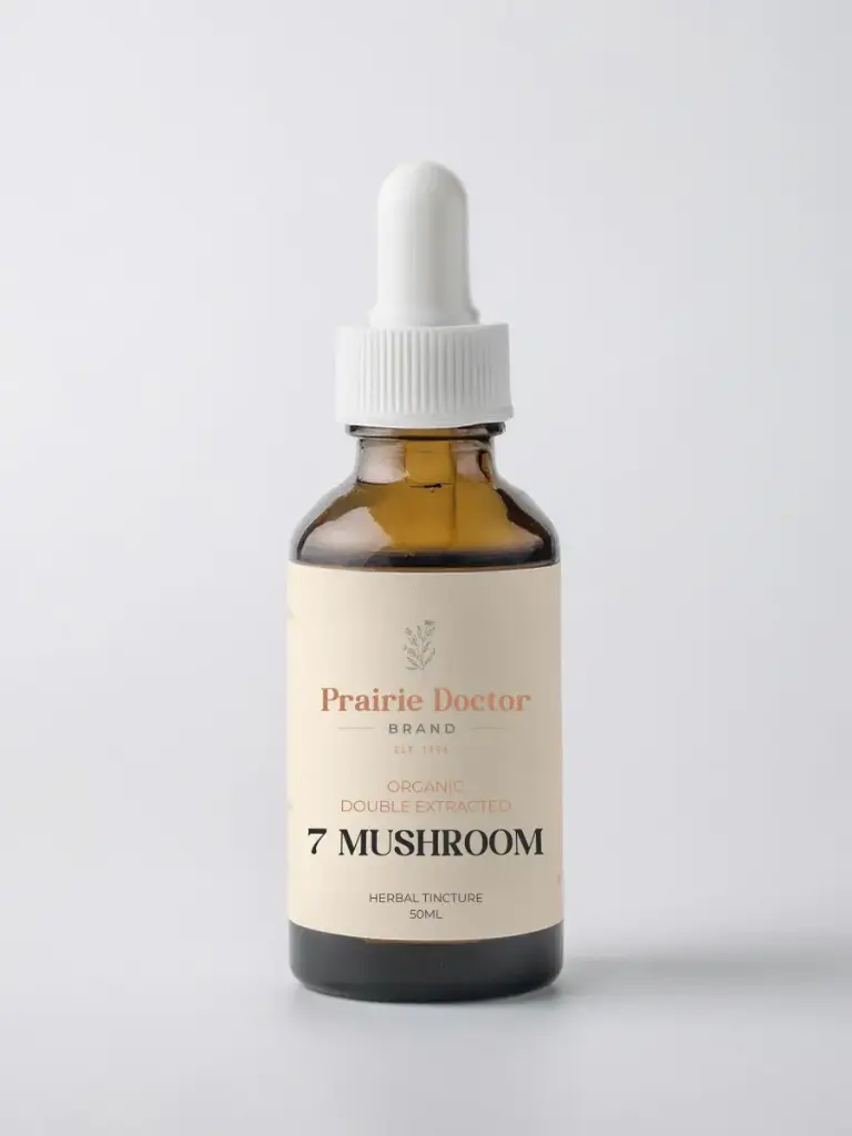 [T7MUDE50] Seven Mushroom Double Extracted Tincture (50 mL)