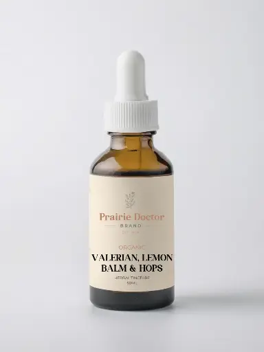 Valerian Lemon Balm Hops Tincture